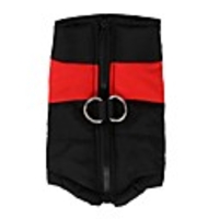 Dog Coat Vest Plaid / Check Keep Warm Reversible Outdoor Winter Dog Clothes Reversible Black / Red Camouflage Color Gray / Red Costume Cotton XS S M L XL XXL