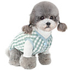 Dog Coat Vest Plaid / Check Reversible Cute Casual / Daily Winter Dog Clothes Breathable Yellow Pink Green Costume Cotton S M L XL XXL