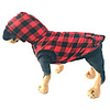 Dog Coat Vest Plaid Classic Style Sports Outdoor Winter Dog Clothes Warm Red Blue Costume Polyster S M L XL XXL 3XL