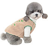 Dog Coat Vest"es Sayings Casual / Sporty Cute Casual / Daily Winter Dog Clothes Breathable Khaki Beige Costume Polyster S M L XL XXL