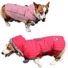 Dog Coat Vest Solid Colored Classic Style Sports Outdoor Winter Dog Clothes Warm Purple Red Pink Costume Polyster XS S M L XL XXL