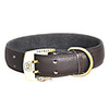 Dog Collar Adjustable / Retractable Genuine Leather