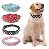 Dog Collar Adjustable / Retractable Studded PU Leather Small Dog Medium Dog Large Dog White Black Purple Red Pink miniinthebox