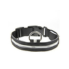 Dog Collar Waterproof LED Lights Nylon White Yellow Red Blue Pink