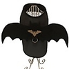 Dog Costume Bat Wings Puppy Clothes Patterned Holiday Funny Halloween Dog Clothes Puppy Clothes Dog Outfits Warm Black Costume for Girl and Boy Dog Polyster S M L