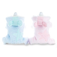 Dog Costume Coat Puppy Clothes Solid Colored Animal Character Casual / Daily Simple Style Outdoor Winter Dog Clothes Puppy Clothes Dog Outfits Blue Pink Costume for Girl and Boy Dog Fabric XS S M L XL miniinthebox