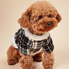 Dog Dog clothes Vintage Vintage Birthday Festival Winter Dog Clothes Puppy Clothes Dog Outfits Warm Black / White Costume for Girl and Boy Dog Polyester Cotton XXS M miniinthebox