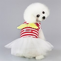 Dog Dress Cooling Summer Dog Clothes Floral/Fruit Soft Breathable Pet Puppy Dog Dresses for Small Dogs Cats Apparel miniinthebox