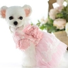 Dog Dress with Floral - Flower Print Princess Dog Clothes Soft Cute Breathable Summer Party Birthday Dog Apparel Skirt for Small Dogs/Puppy miniinthebox