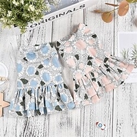 Dog Dresses for Small Dogs Cute Girl Female Dog Dress Mommy Puppy Shirt Skirt Doggie Dresses Pet Summer Clothes Apparel for Dogs and Cats miniinthebox