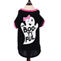 Dog Halloween Costumes Jumpsuit Puppy Clothes Geometric Holiday Winter Dog Clothes Puppy Clothes Dog Outfits Black Costume for Girl and Boy Dog Polyster XS S M L XL
