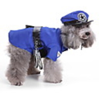 Dog Halloween Costumes Outfits Puppy Clothes Geometric Santa Claus Cosplay Holiday Christmas Halloween Winter Dog Clothes Puppy Clothes Dog Outfits Black Blue Green Costume for Girl and Boy Dog