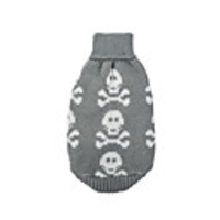 Dog Halloween Costumes Sweater Skull Party Party Halloween Winter Dog Clothes Breathable Red Gray Costume Cotton Polyster XS S M L XL