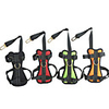 Dog Harness Car Seat Harness / Safety Harness Waterproof Breathable Adjustable / Retractable For Car Running Vest Sponge Rubber Small Dog Black Red