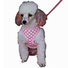 Dog Harness Leash Breathable Adjustable / Retractable Soft Running Vest Casual Cosplay Solid Colored Fabric Mesh Pink Green