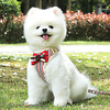 Dog Harness Leash Casual Safety Square Stripes Polyester Poodle Pomeranian Toy Poodle puppy Small Dog Medium Dog Camouflage Color Stripe Fuchsia Pink Gray miniinthebox