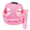 Dog Harness Mesh Harness Textile Black Red