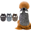 Dog Hooded Shirts Sweatshirts Tracksuit Animal Thick Velvet Casual / Daily Dog Clothes Puppy Clothes Dog Outfits Warm Black Blue Coffee Costume for Girl and Boy Dog Coral Fleece S M L XL XXL