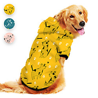 Dog Hoodie Bulldog Animal Cartoon Funny Cute Casual / Daily Dog Clothes Puppy Clothes Dog Outfits Breathable Yellow Pink Green Costume for Girl and Boy Dog Polyster S M L XL