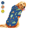 Dog Hoodie Christmas Tree Cartoon Funny Cute Casual / Daily Dog Clothes Puppy Clothes Dog Outfits Breathable Yellow Blue Orange Costume for Girl and Boy Dog Polyster S M L XL