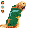Dog Hoodie Dinosaur Animal Cartoon Funny Cute Casual / Daily Dog Clothes Puppy Clothes Dog Outfits Breathable Blue Orange Green Costume for Girl and Boy Dog Polyster S M L XL