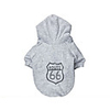 Dog Hoodie Fleece Hoodie Letter Number Casual / Daily Winter Dog Clothes White Blue Pink Costume Cotton XS S M L