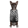 Dog Hoodie Graphic Optical Illusion 3D Print Ordinary Fashion Casual / Daily Dog Clothes Puppy Clothes Dog Outfits Breathable Black / White Costume for Girl and Boy Dog Polyster S M L XL
