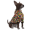 Dog Hoodie Graphic Optical Illusion 3D Print Ordinary Fashion Casual / Daily Dog Clothes Puppy Clothes Dog Outfits Breathable Rainbow Costume for Girl and Boy Dog Polyster S M L XL