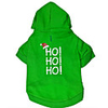 Dog Hoodie Letter Number Waterproof Fashion Winter Dog Clothes Green Costume Cotton XS S M L