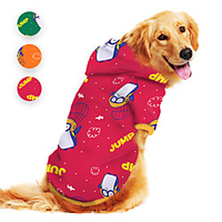 Dog Hoodie Penguin Animal Cartoon Funny Cute Casual / Daily Dog Clothes Puppy Clothes Dog Outfits Breathable Red Orange Green Costume for Girl and Boy Dog Polyster S M L XL