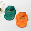 Dog Hoodie Printed Basic Cute Casual / Daily Winter Dog Clothes Puppy Clothes Dog Outfits Breathable Orange Green Costume for Girl and Boy Dog Cotton S M L XL XXL 3XL