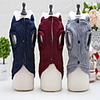 Dog Hoodie Puppy Clothes Simple Ordinary Ethnic Style Winter Dog Clothes Puppy Clothes Dog Outfits Red Blue Gray Costume for Girl and Boy Dog Chenille S M L XL XXL