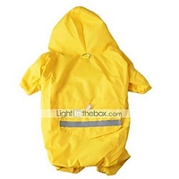 Dog Hoodie Rain Coat Puppy Clothes Solid Colored Waterproof Sports Outdoor Dog Clothes Puppy Clothes Dog Outfits Warm Camouflage Color Yellow Red Costume for Girl and Boy Dog Fabric XS S M L XL XXL