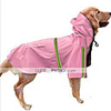 Dog Hoodie Rain Coat Solid Colored Waterproof Windproof Outdoor Dog Clothes Red Blue Pink Costume Large Dog Nylon S M L XL XXL XXXL