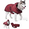 Dog Jacket Fleece Vest Solid Colored Classic Style Casual / Daily Outdoor Winter Dog Clothes Breathable Red Dark Blue Gray Costume Cotton S M L XL XXL 3XL