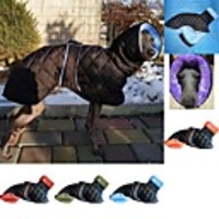 Dog Jacket Fleece Vest Solid Colored Classic Style Casual / Daily Outdoor Winter Dog Clothes Puppy Clothes Dog Outfits Breathable Yellow Red Blue Costume for Girl and Boy Dog Cotton S M L XL XXL 3XL