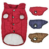Dog Jacket Fleece Vest Solid Colored Classic Style Christmas Casual / Daily Winter Dog Clothes Puppy Clothes Dog Outfits Warm Red Blue Pink Costume for Girl and Boy Dog Cotton XS S M L XL XXL