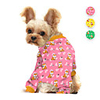 Dog Jumpsuit Pajamas Animal Printed Animals Casual / Daily Dog Clothes Puppy Clothes Dog Outfits Breathable Yellow Pink Green Costume for Girl and Boy Dog Polyster S M L XL