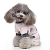 Dog Jumpsuit Pajamas Animal Rabbit / Bunny Cute Casual / Daily Winter Dog Clothes Warm Pink Gray Costume Polyster S M L XL