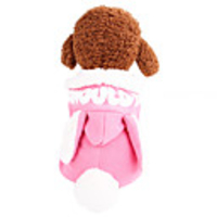 Dog Jumpsuit Pajamas Rabbit / Bunny Casual / Sporty Fashion Casual / Daily Winter Dog Clothes Breathable Pink Gray Costume Fleece XS S M L XL