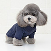 Dog Jumpsuit Pajamas Solid Colored Casual / Sporty British Casual / Daily Winter Dog Clothes Breathable Blue Green Costume Polyster S M L XL XXL