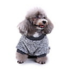Dog Jumpsuit Pajamas Solid Colored Cute Casual / Daily Winter Dog Clothes Warm Gray Costume Polyster S M L XL