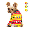 Dog Jumpsuit Pajamas Stripes Animal Printed Animals Casual / Daily Dog Clothes Puppy Clothes Dog Outfits Breathable Yellow Blue Green Costume for Girl and Boy Dog Polyster S M L XL