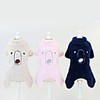 Dog Jumpsuit Solid Colored Basic Cute Casual / Daily Winter Dog Clothes Puppy Clothes Dog Outfits Breathable Yellow Blue Pink Costume for Girl and Boy Dog Plush S M L XL XXL