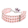 Dog Necklace Dog Clothes Costume Plastic S M L