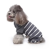 Dog Pajamas Stripes Fashion Cute Sports Casual / Daily Dog Clothes Puppy Clothes Dog Outfits Soft Green Blue Gray Costume for Girl and Boy Dog Polyester XS S M L XL miniinthebox