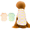 Dog Pajamas Tracksuit Polo Cartoon Leisure Casual / Daily Dog Clothes Puppy Clothes Dog Outfits Breathable Blue Pink Costume for Girl and Boy Dog 100% Cotton S M L XL