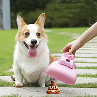 Dog Pets Cleaning Plastic Pooper scooper Eco-Friendly Pet Grooming Supplies Pink 1 Piece miniinthebox