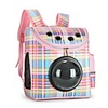 Dog Rabbits Cat Carrier Bag Travel Backpack Waterproof Portable Mini Plaid / Check Solid Colored Fashion Oxford Cloth Red Blue Pink