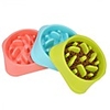 Dog Rabbits Cat Feeders 0.5 L Trainer Durable Cute Red Blue Green Bowls Feeding